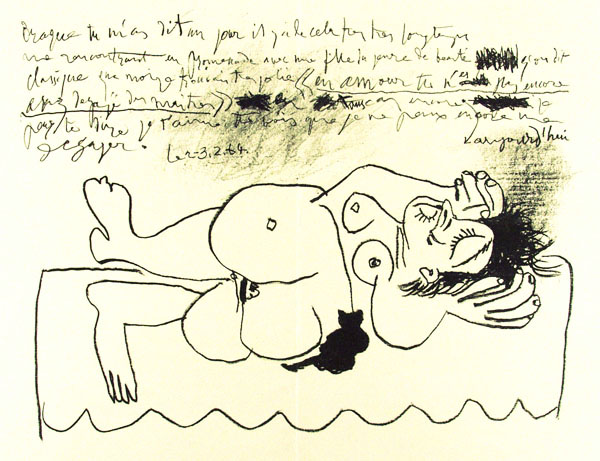 Lot #1031: PABLO PICASSO - Hommage a Georges Braque - Lithograph