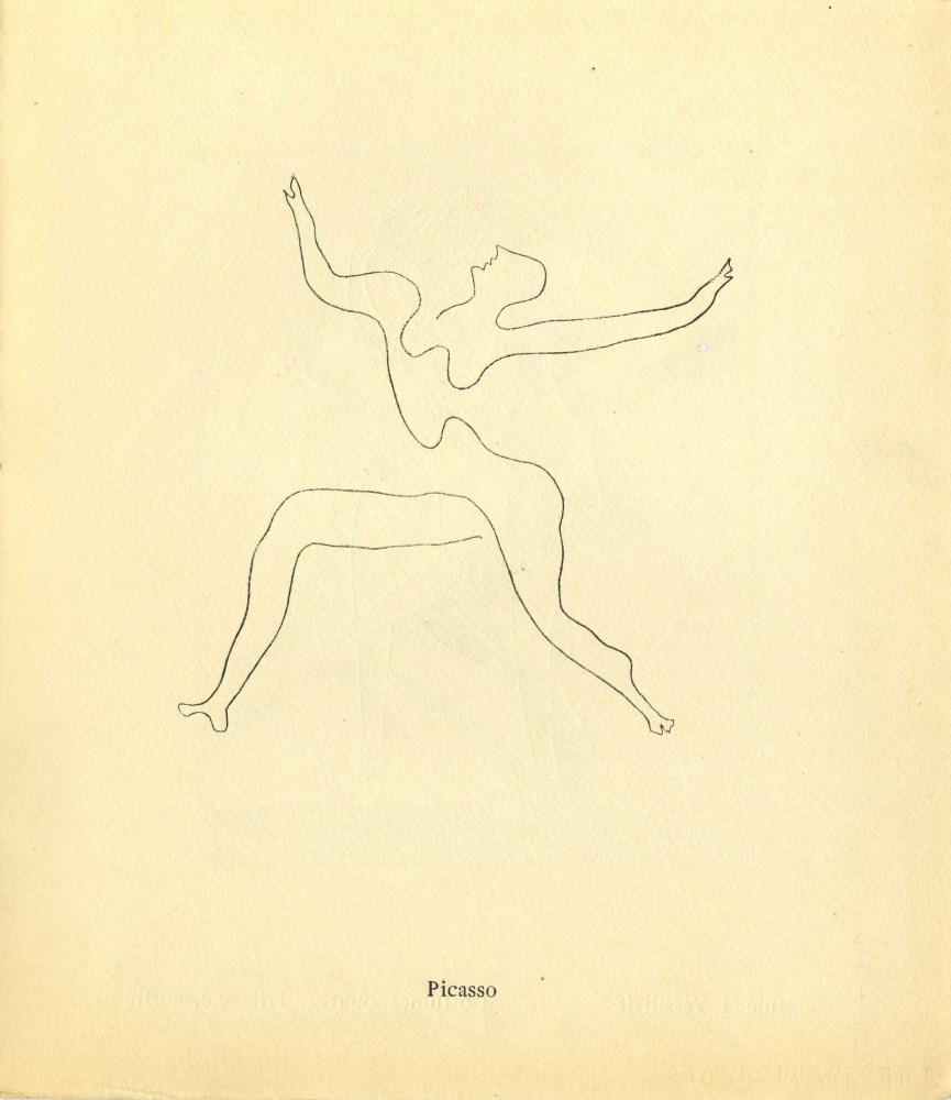 Lot #41: PABLO PICASSO - Bal Olympic: Vrai bal sportif costume (Programme) [Picasso *one original lithograph*, Manet, et al] [Portfolio/Book] - Original lithographs