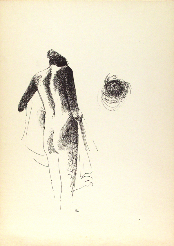 Lot #2560: GUILLERMO MEZA - Mujer Desnudo - Lithograph