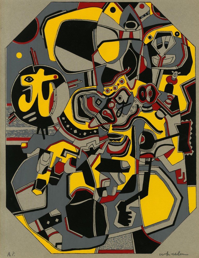Lot #6: STEVE WHEELER - A Pica of T - Original color silkscreen