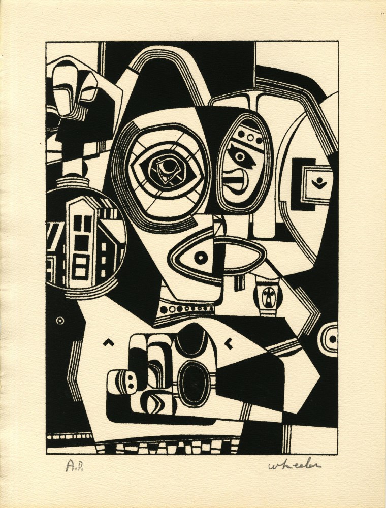 Lot #1410: STEVE WHEELER - The Power of Memory - Original silkscreen