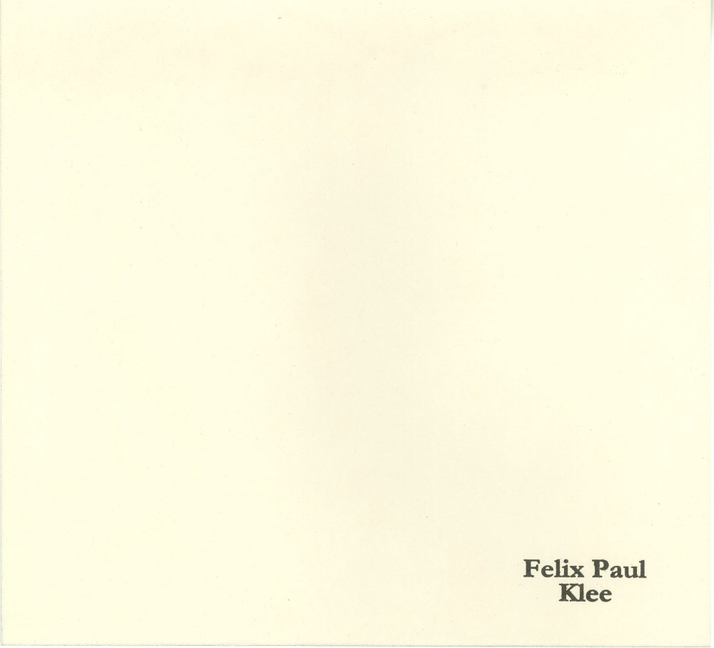 Lot #3170: PAUL KLEE - Tropical Twilight ["Crepuscule Tropique"] - Original color collotype