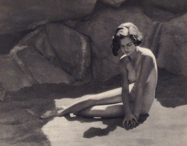 Lot #858: FORMAN HANNA - Canyon Sand - Original vintage photogravure