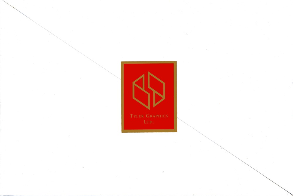 Lot #2768: FRANK STELLA - Princeton Wrestling Scarf [Twill] - Multiple/Textile