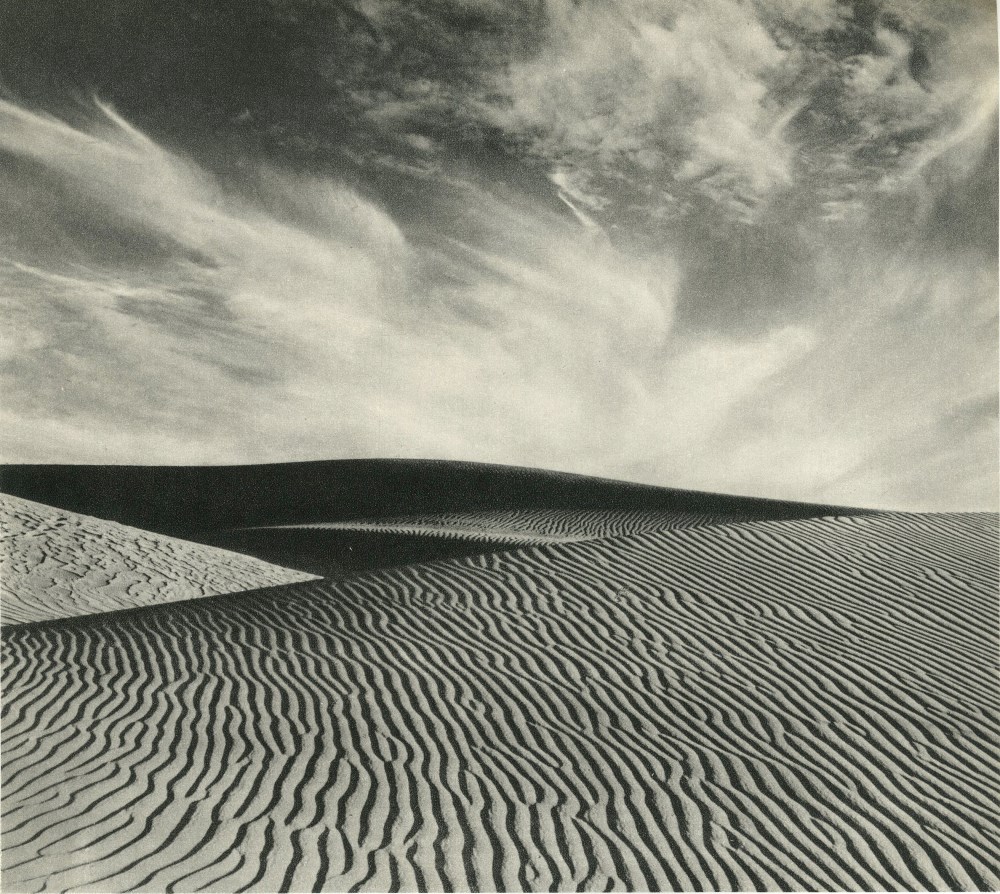 Lot #936: EDWARD WESTON - Dunes - Original vintage photogravure