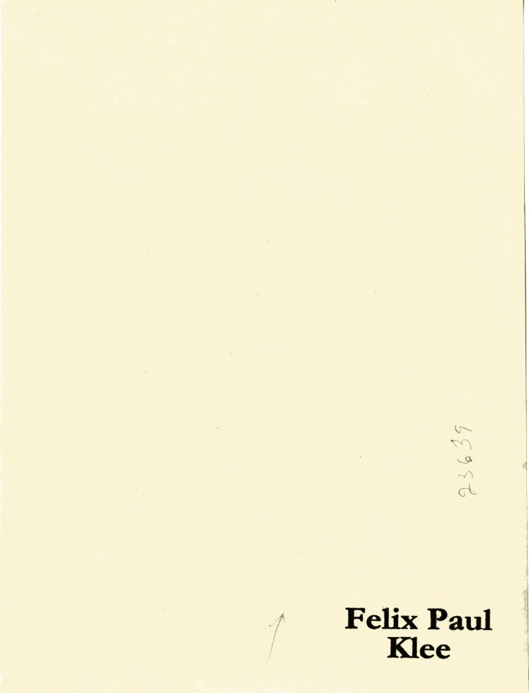 Lot #2211: PAUL KLEE - Hamammet Theme ["Motiv aus Hamammet"] - Original color collotype