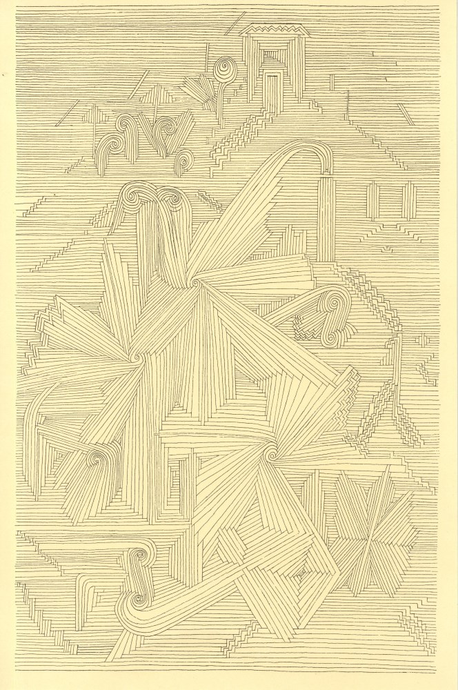 Lot #1805: PAUL KLEE - Botanical Garden, Palmate Plants ["Botanischer Garten, Abteilung der Strahlenblattpflanzen"] - Original lithograph