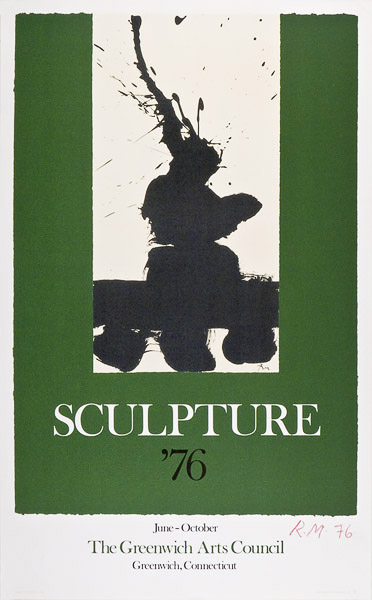 Lot #2064: ROBERT MOTHERWELL - Sculpture '76 - Original color lithograph
