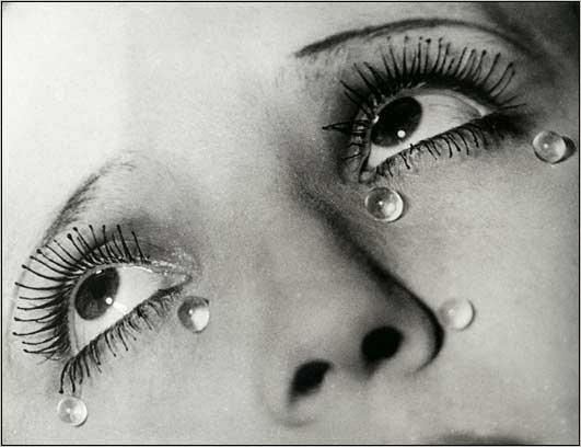 Lot #1081: MAN RAY - Larmes de Verre (Glass Tears) - Original vintage photogravure