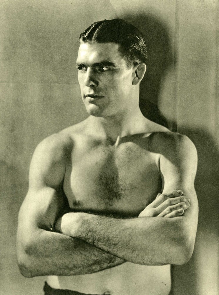 Lot #616: GEORGE HOYNINGEN-HUENE - The Boxer, William Lawrence "Young" Stribling, Jr - Original vintage photogravure