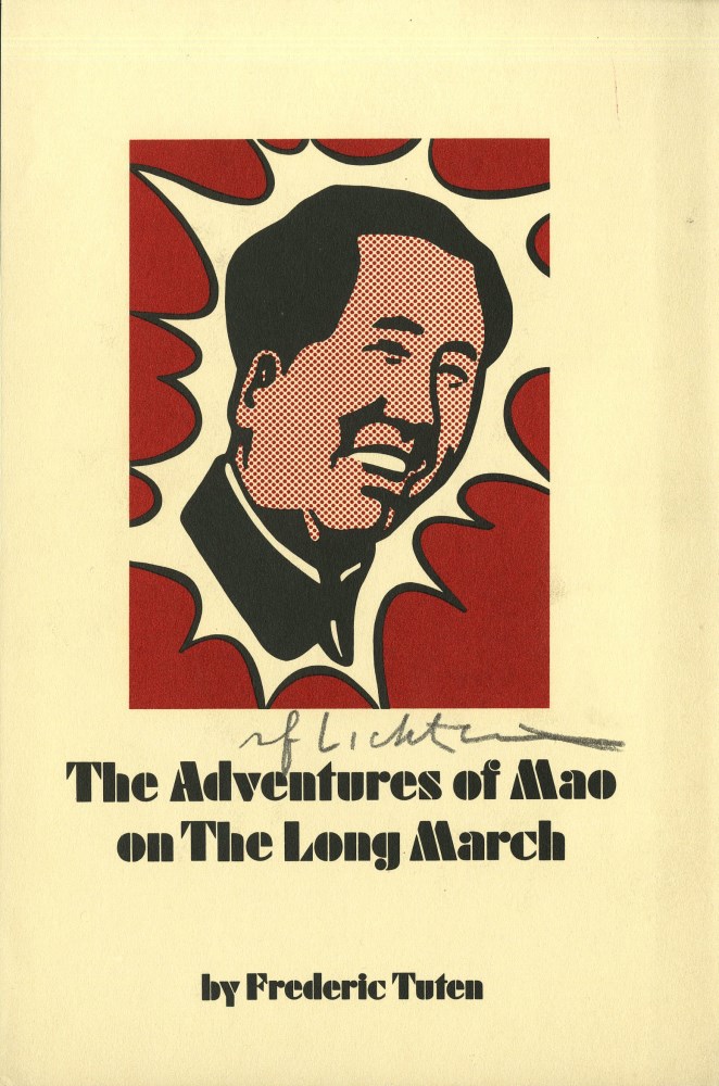 Lot #2495: ROY LICHTENSTEIN - Mao - Color offset lithograph