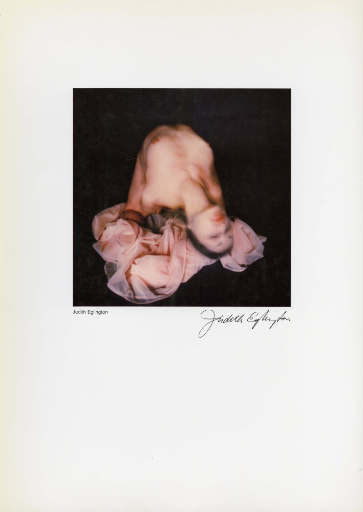 Lot #2637: JUDITH EGLINGTON - Nude Study - Vintage color photometalgraph