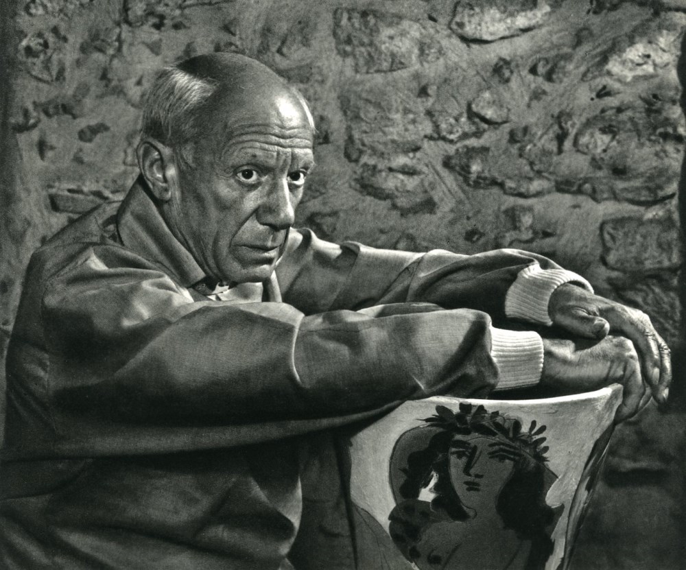 Lot #1967: YOUSUF KARSH - Pablo Picasso I - Original vintage photogravure