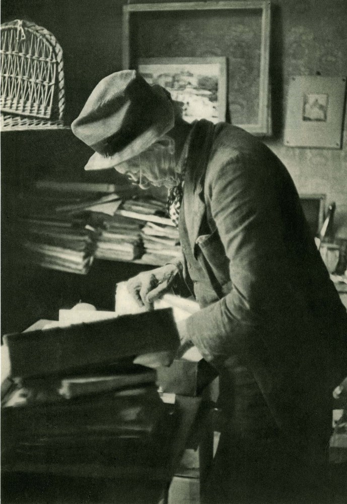 Lot #2693: HENRI CARTIER-BRESSON - Paul Leautaud, Recherche - Original vintage photogravure