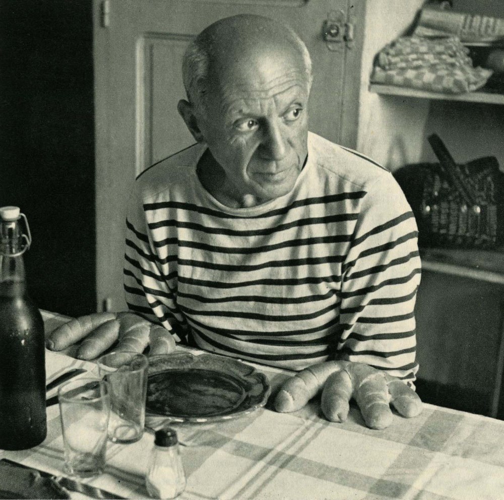 Lot #345: ROBERT DOISNEAU - Les petits pains se nomment des Picasso - Original vintage photogravure