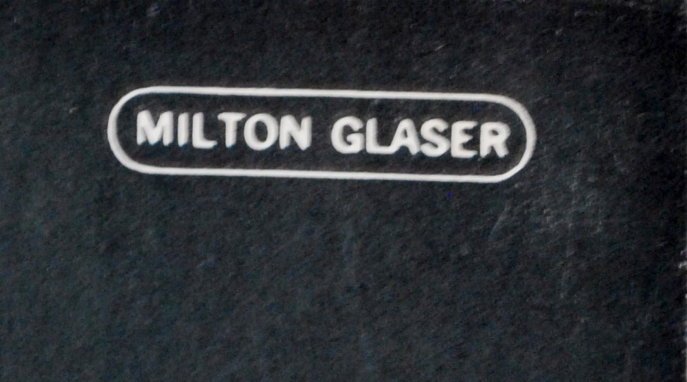 Lot #834: MILTON GLASER - Bob Dylan - Original color offset lithograph