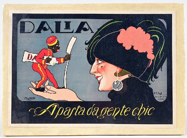Lot #142: ROBERTO - Dalia - Apasta da Gente Chic - Original vintage color lithograph