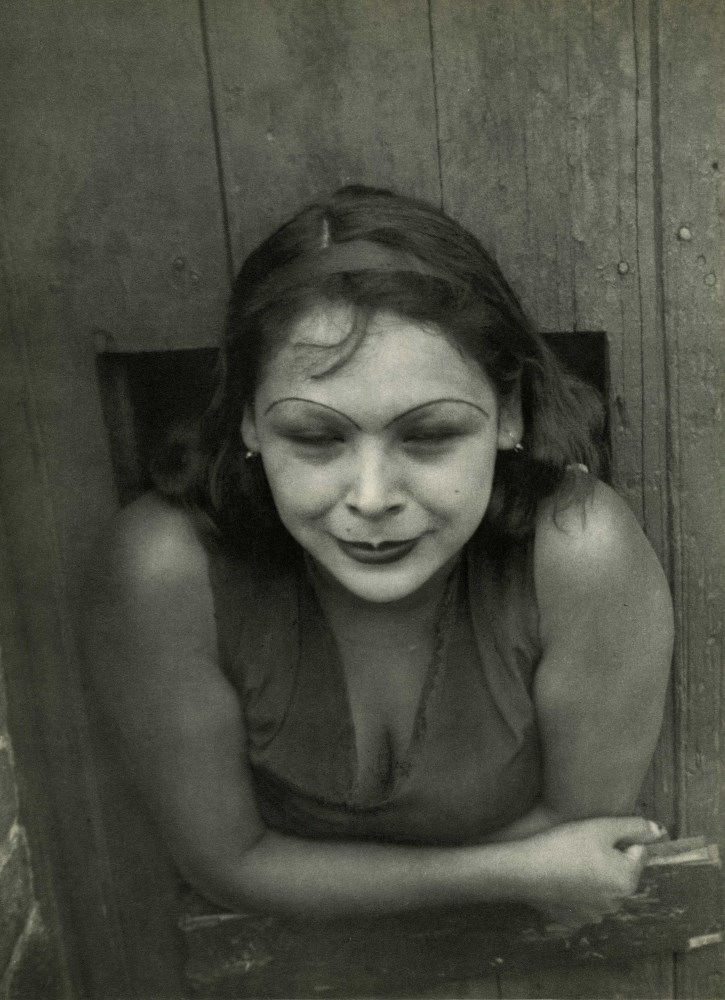 Lot #1835: HENRI CARTIER-BRESSON - Calle Cuauhtemocztin Prostitute, Mexico City (#1) - Original vintage photogravure