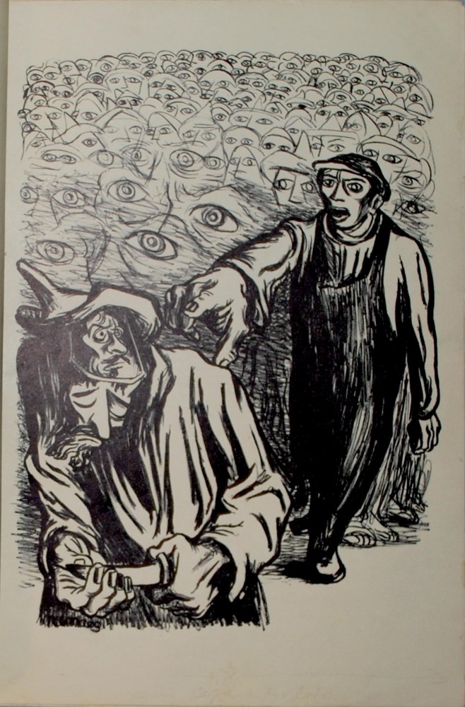 Lot #951: LEOPOLDO MENDEZ - En Nombre de Christo7 Litografias de Leopoldo Mendez - Original lithographs