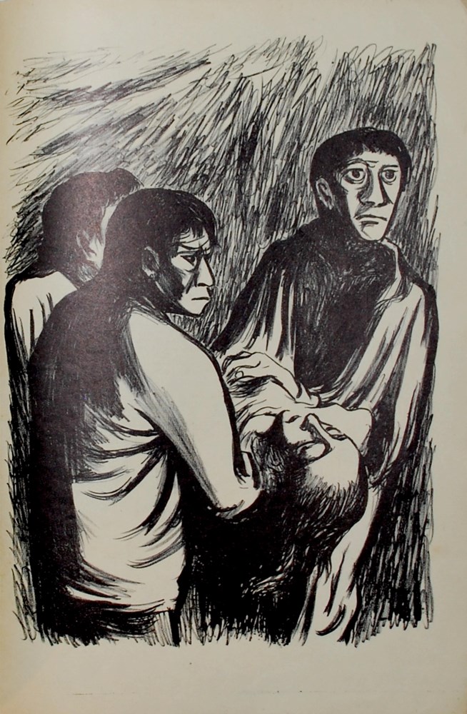 Lot #951: LEOPOLDO MENDEZ - En Nombre de Christo7 Litografias de Leopoldo Mendez - Original lithographs
