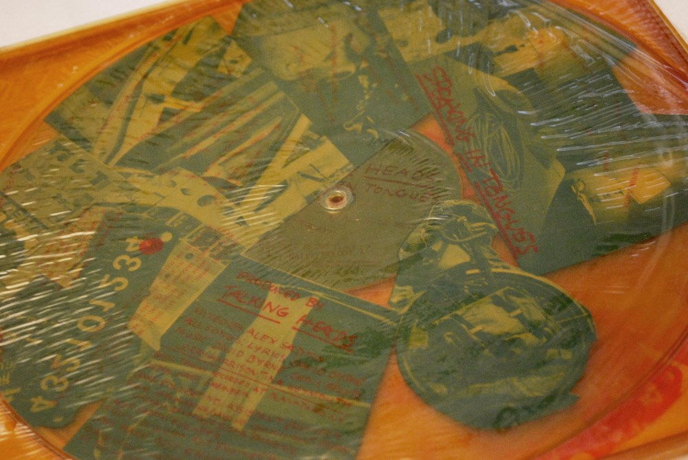Lot #582: ROBERT RAUSCHENBERG - Speaking in Tongues - Vinyl record in plastic case