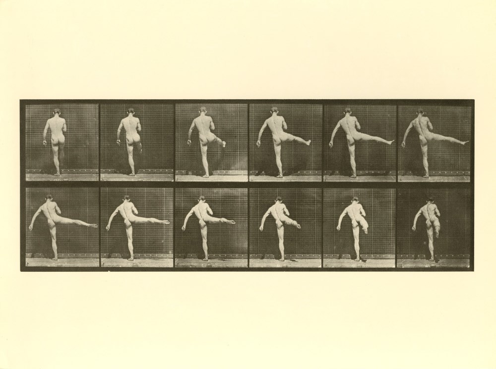 Lot #2558: EADWEARD MUYBRIDGE [d'après] - First Dance Step - Original photogravure