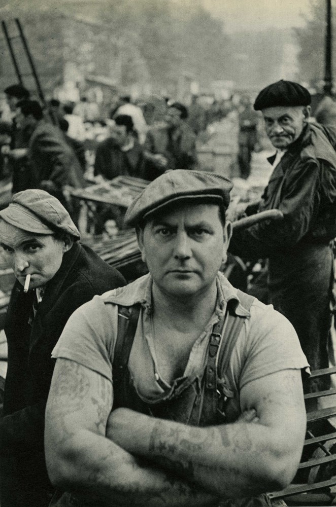 Lot #343: HENRI CARTIER-BRESSON - Les Halles, Paris - Original vintage photogravure