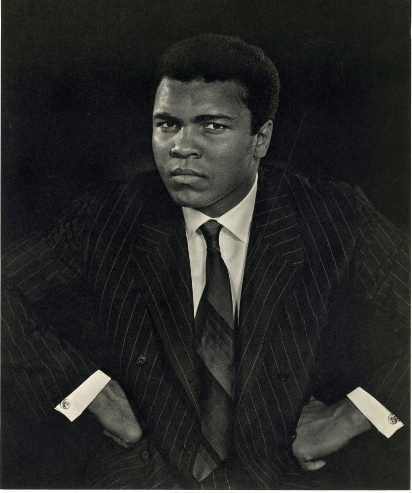 Lot #2557: YOUSUF KARSH - Muhammad Ali - Original vintage photogravure