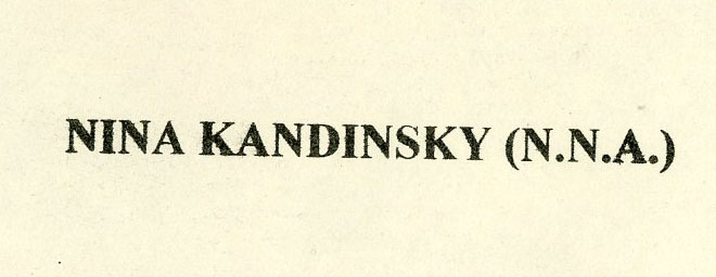 Lot #1765: WASSILY KANDINSKY - Im Kreis - Original color collotype