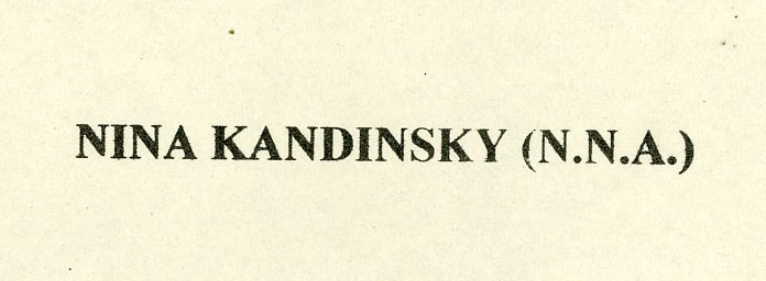 Lot #2459: WASSILY KANDINSKY - Reihen (Layers) - Original color collotype