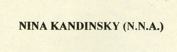 Lot #1932: WASSILY KANDINSKY - No.709 - Original color collotype