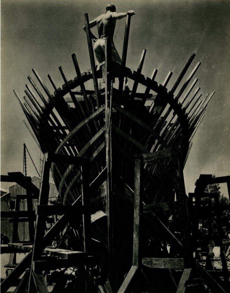 Lot #2917: EDWARD WESTON - Ship View - Original vintage photogravure