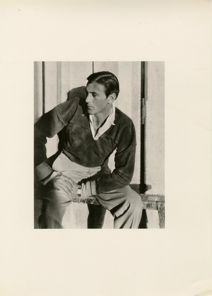 Lot #2150: CECIL BEATON - Gary Cooper - Original vintage photogravure
