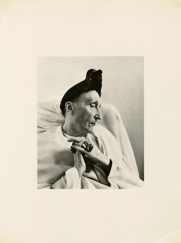 Lot #2039: CECIL BEATON - Edith Sitwell - Original vintage photogravure