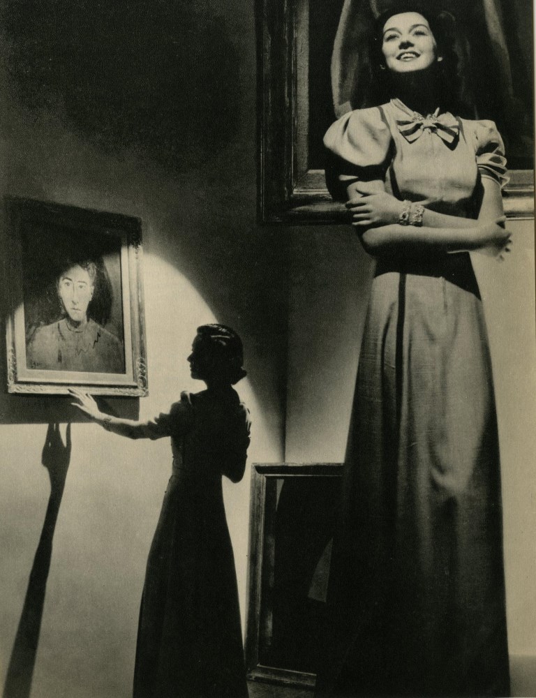 Lot #2858: GEORGE PLATT LYNES - Rosalind Russell - Original vintage photogravure