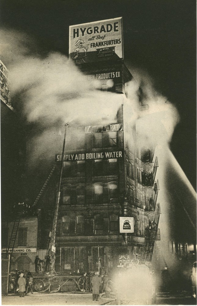 Lot #1349: WEEGEE [arthur h. fellig] - Simply Add Boiling Water - Original vintage photogravure