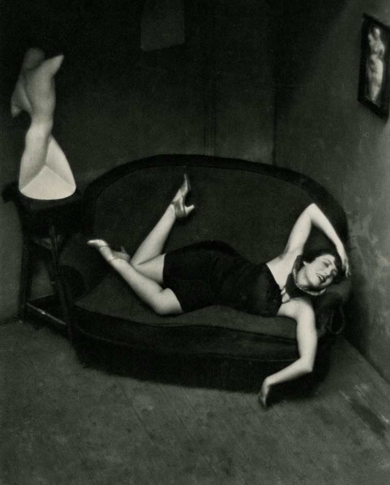Lot #545: ANDRE KERTESZ - Satiric Dancer - Original photogravure