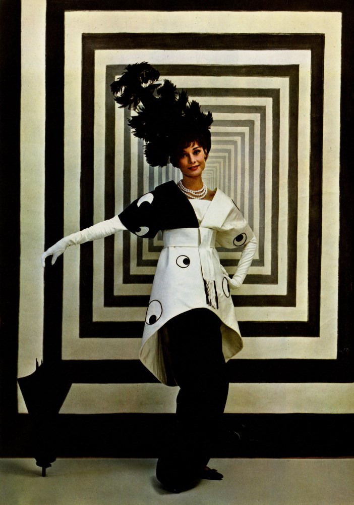 Lot #32: CECIL BEATON - Audrey Hepburn in 'My Fair Lady' #1 - Original vintage color photogravure