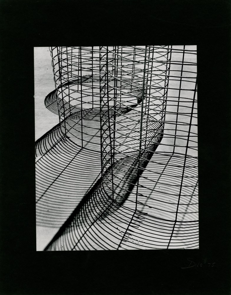 Lot #1370: HOWARD E. DILS, JR. - Spirals #2 - Vintage gelatin silver print