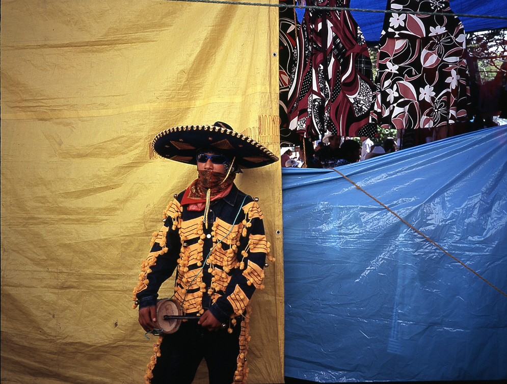 Lot #1865: PABLO AGUINACO LLANO - Charro - Color analogue photograph