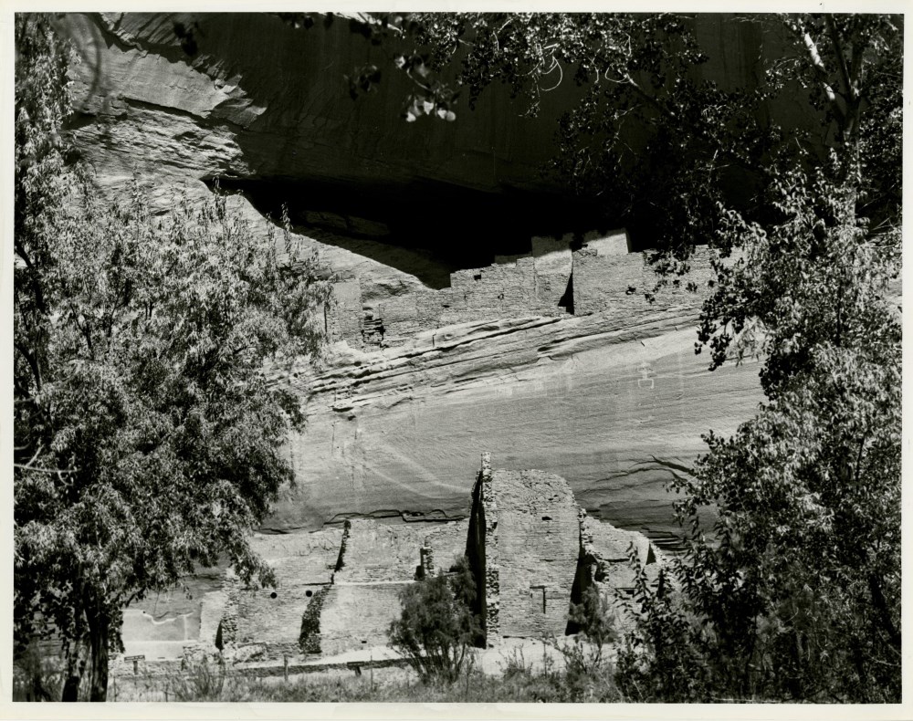 Lot #1770: HOWARD E. DILS, JR. - In Canyon de Chelly, Arizona #3 - Vintage gelatin silver print