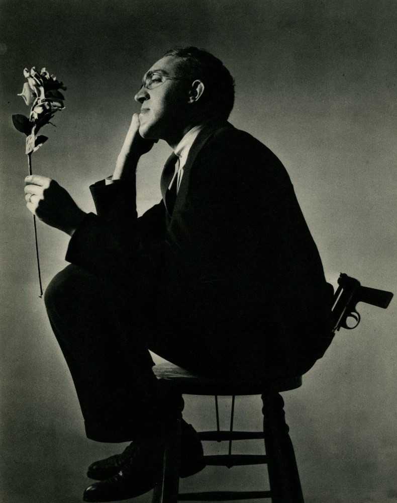 Lot #2866: RALPH STEINER - S.J. Perlman with Gun and Rose - Original vintage photogravure
