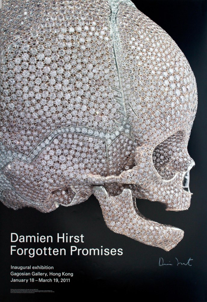 Lot #988: DAMIEN HIRST - Forgotten Promises (For Heaven's Sake) - Color offset lithograph