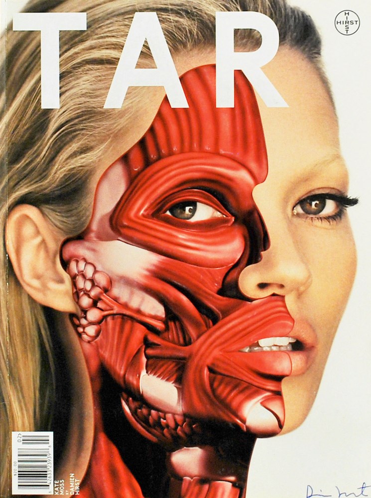 Lot #1074: DAMIEN HIRST - Kate Moss: Transparency - Color offset lithograph with embossing
