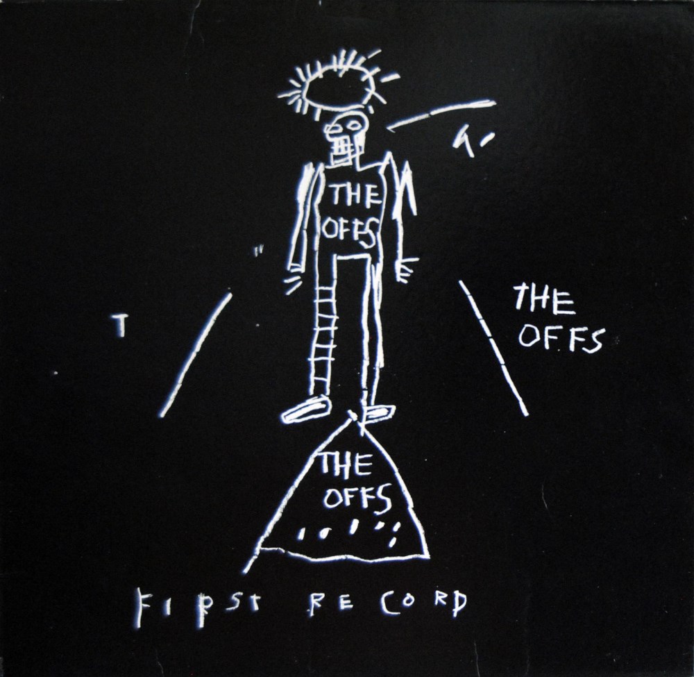 Lot #650: JEAN-MICHEL BASQUIAT - The Offs: First Record - Original offset lithograph record jacket & record