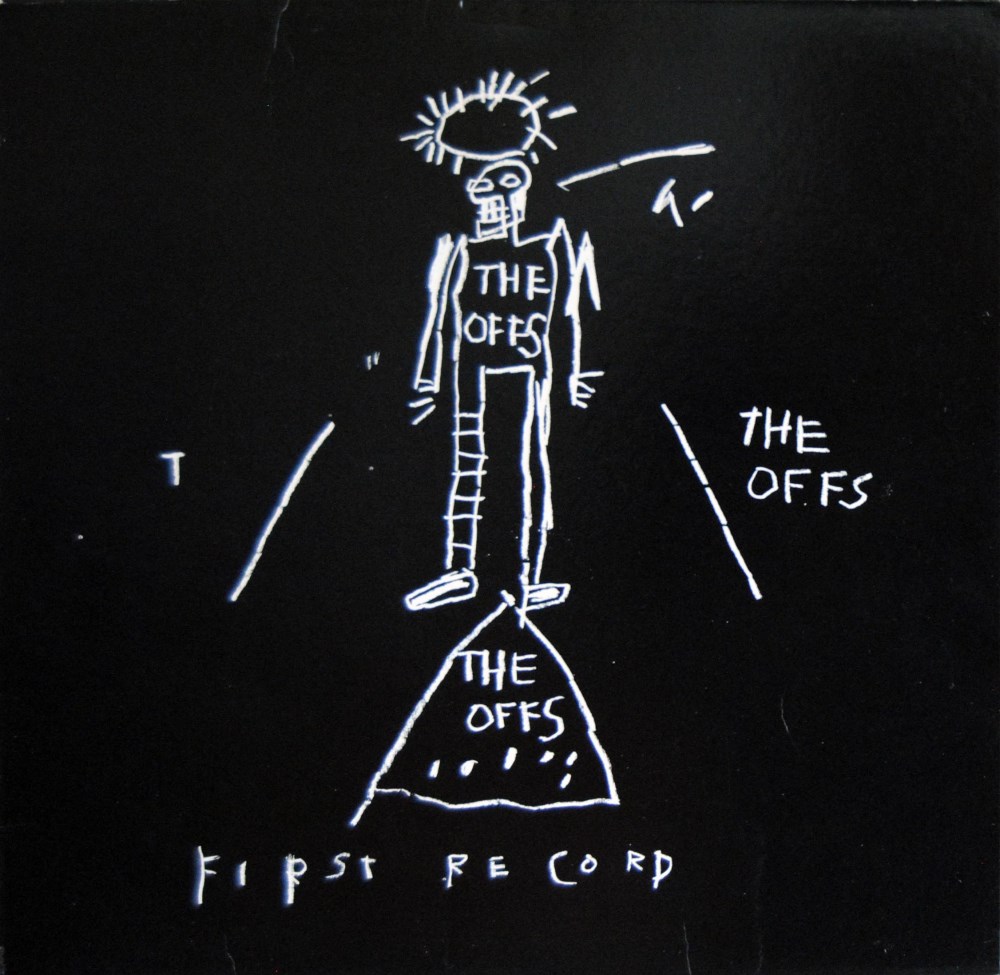 Lot #632: JEAN-MICHEL BASQUIAT - The Offs: First Record - Original offset lithograph record jacket & record