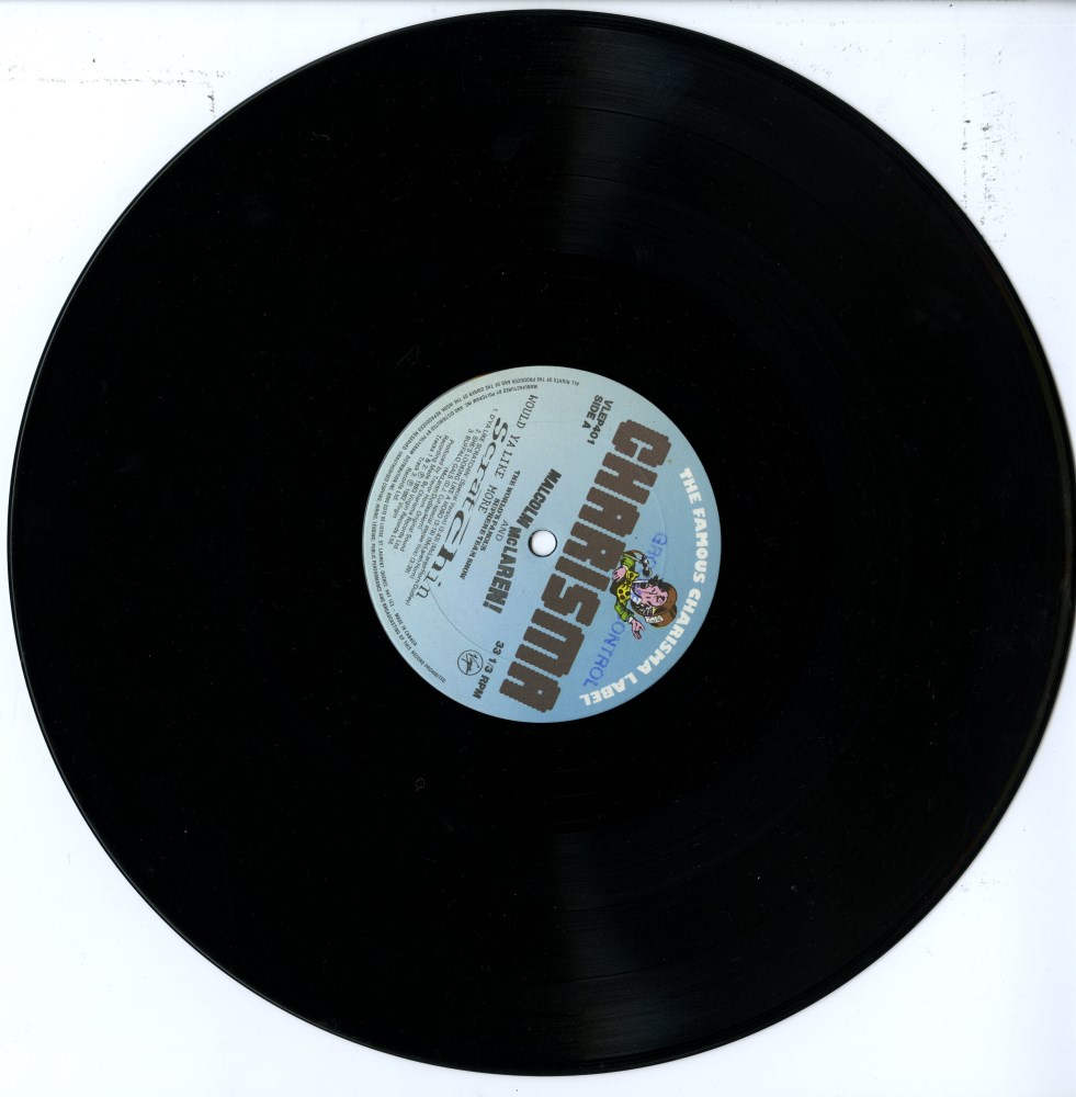 Lot #2476: KEITH HARING - Malcolm McLaren: Would Ya Like More Scratchin' - Original color offset lithograph