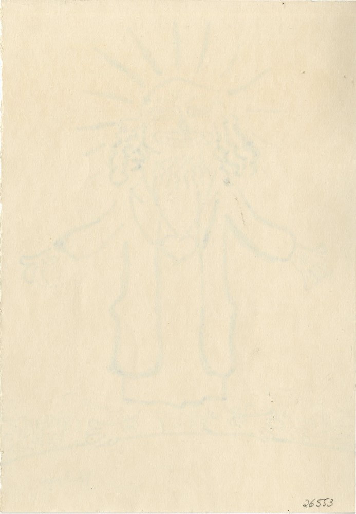 Lot #2135: KEES VAN DONGEN [imputee] - Composition - Original pen and ink drawing