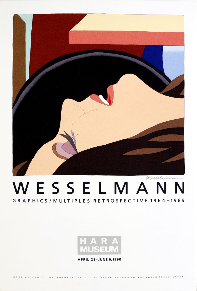 Lot #729: TOM WESSELMANN - Wesselmann: Graphics/Multiples Retrospective, 1964-1989 - Original color silkscreen and lithograph