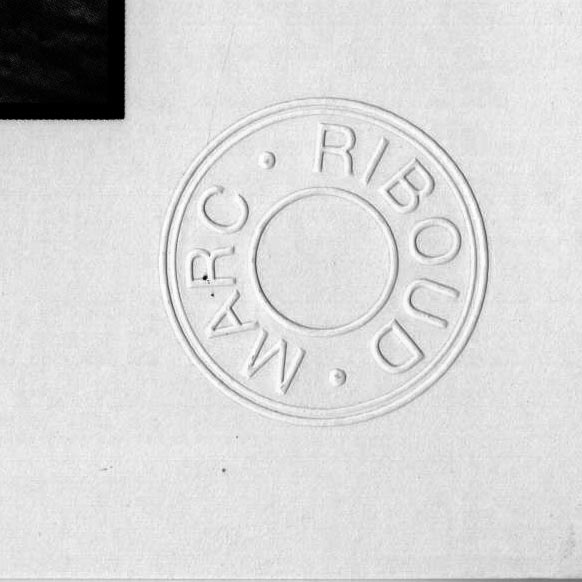 Lot #3032: MARC RIBOUD - Telecommunications dans le ciel de Paris - Original photolithograph